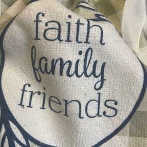Faith Family Friends Oven Towel Dress